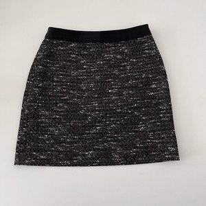 Banana Republic Silver Heather Mini Skirt